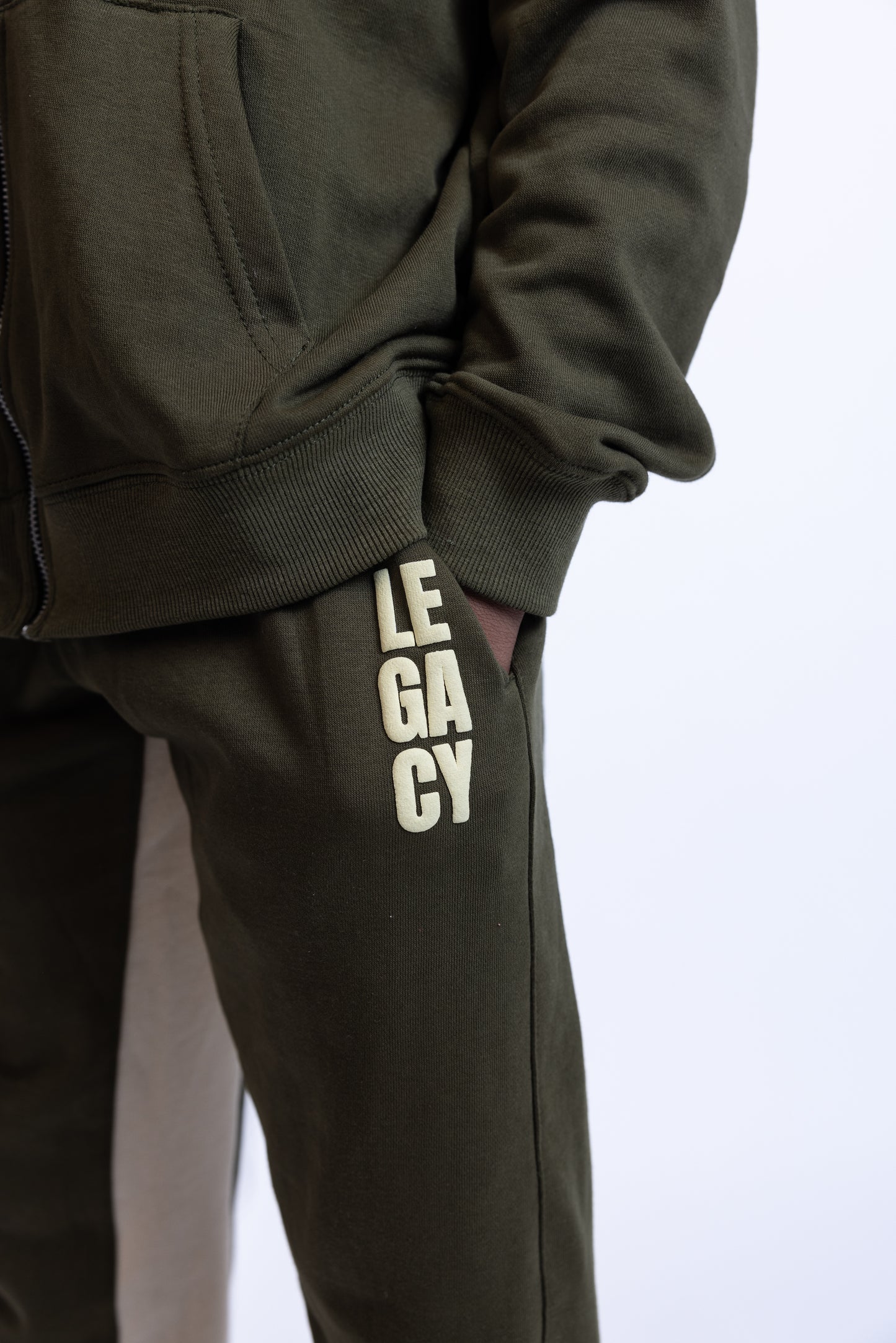 MONEY GREEN Flared Tracksuit
